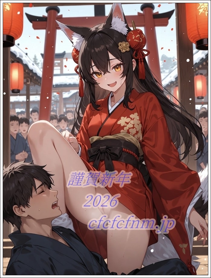 女神様に踏まれる男性のcfnmマンガ
